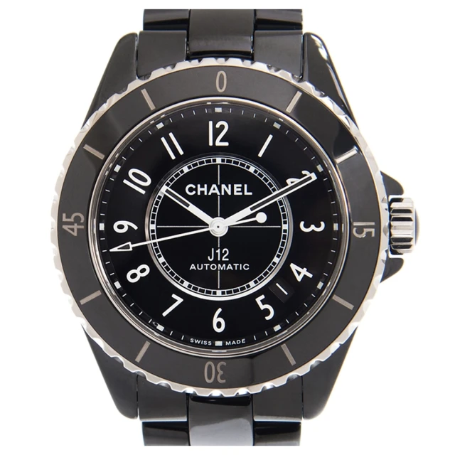 【CHANEL 香奈兒】新款透視底蓋自動上鍊款x黑x38mm(H5697)