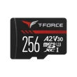 【Team 十銓】T-FORCE Gaming Card MicroSDXC 256GB UHS-I U3 A2 電競專用高速記憶卡(終身保固)