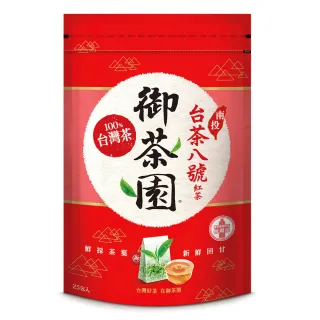 【御茶園】台灣頂級茶包 2gx25包x3袋組(台灣四季春/台茶8號紅茶)