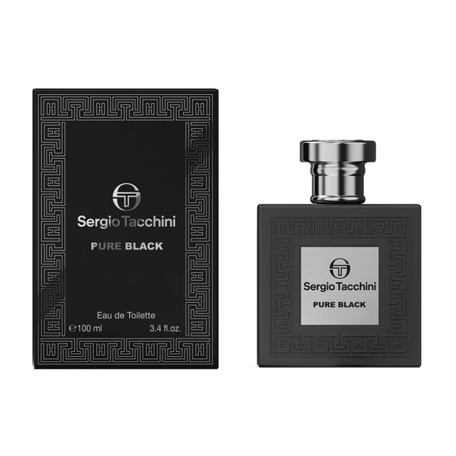 【Sergio Tacchini】塞爾吉奧·塔基尼 純粹勁黑淡香水 100ml(原廠公司貨)