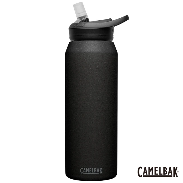 【CAMELBAK】1000ml eddy+不鏽鋼多水吸管保溫保冰水瓶(運動水壺/保冰保溫水壺/運動水瓶)