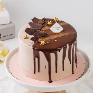 【艾波索】極光醇黑巧克力蛋糕6吋(蘋果日報蛋糕評比亞軍)
