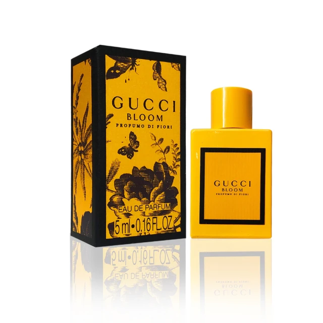 【GUCCI 古馳】花悅沁郁女性淡香精 5ML 沾式小香(公司貨)