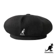【KANGOL】BAMBOO JAX 貝蕾帽(黑色)