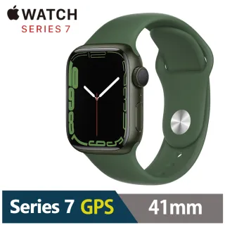 金屬錶帶超值組★【Apple 蘋果】Apple Watch S7 GPS 41mm(鋁金屬錶殼搭配運動型錶帶)