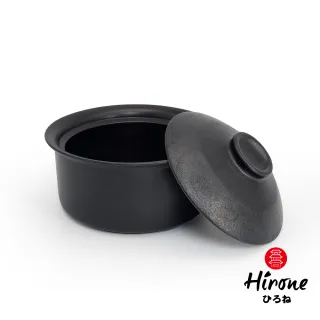 【日本HIRONE】蓋健康無耳陶內鍋2L(電鍋可用)