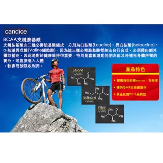 【Candice】康迪斯BCAA支鏈胺基酸錠(60錠*2瓶)