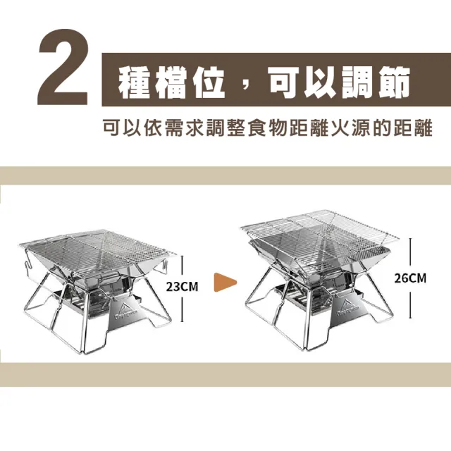 Tas 極限運動 柯曼mt 2 露營登山專用焚火台 中秋烤肉輕便燒烤爐不鏽鋼燒烤架烤肉爐焚火爐 Momo購物網