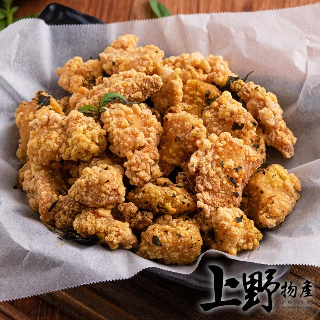 【上野物產】鹹香酥脆豆乳鹹酥雞 x5包(500g±10%/包)