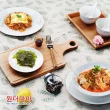 【韓國萬能媽媽 WONDER MAMA】時尚花漾餐盤24件組