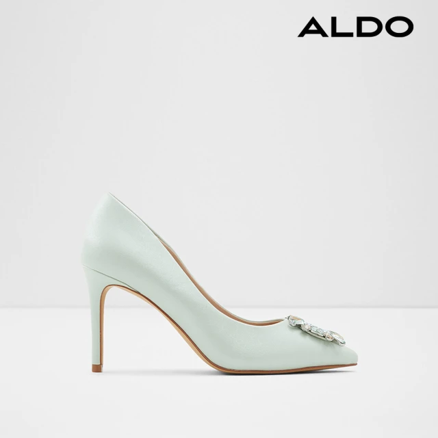【ALDO】氣質方鑽飾高跟鞋-女