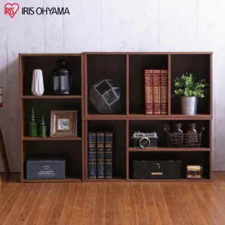 【IRIS】木質居家時尚三層電視收納櫃 MDB-3S(書櫃 木質 簡約 居家 造型 收納)