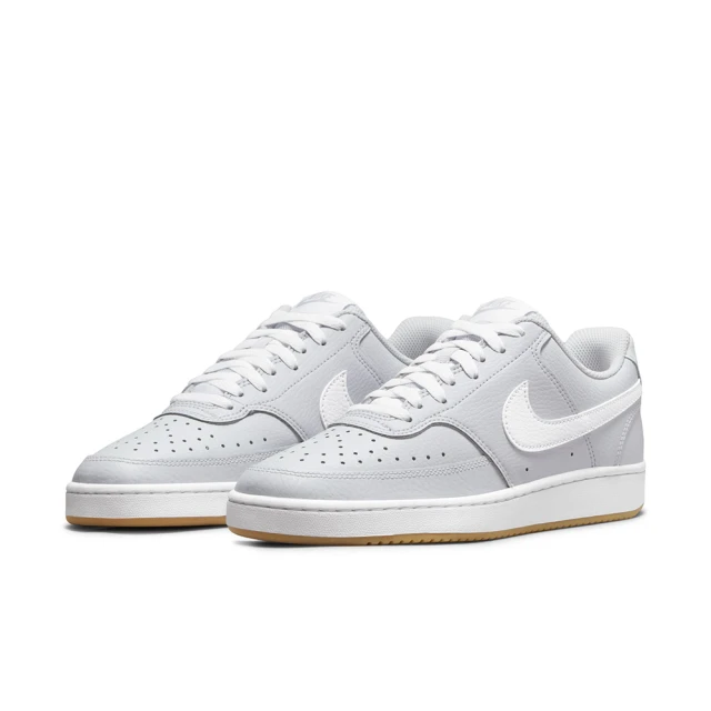 NIKE 耐吉【NIKE 耐吉】運動鞋 女鞋 休閒鞋 WMNS COURT VISION LOW 灰白 CD5434-501