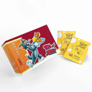 【CSD 中衛】W博拭 酒精濕紙巾-湯姆貓與傑利鼠起司款1盒入(30/盒)(3盒裝)