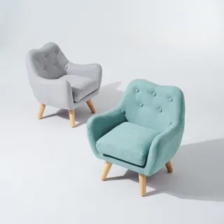【BunnyTickles】兒童休閒沙發單椅(2色可選)