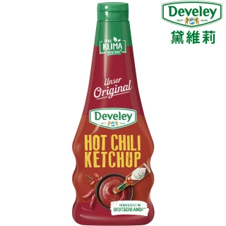 【Develey 黛維莉】番茄辣椒醬 500ml(番茄醬 辣椒醬)