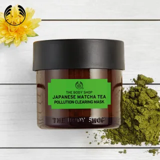 【THE BODY SHOP 美體小舖】日本抹茶防護抗老面膜(75ML)