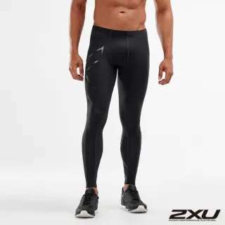 【2XU】男款 基礎壓縮長褲.緊身彈力褲.運動壓力褲(2XMA3849BBLKNRO 黑)