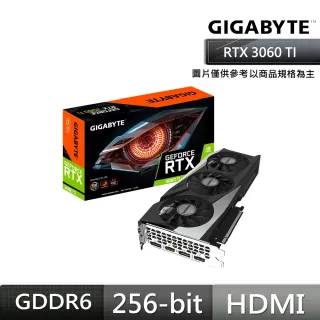 【GIGABYTE 技嘉】GeForce RTX 3060 Ti GAMING OC PRO 8G顯示卡/LHR版本(REV3.0)
