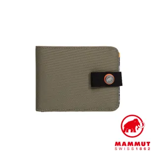 【Mammut 長毛象】Xeron Wallet 經典休閒夾扣短夾 錫綠 #2810-00190
