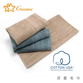 【Gemini 雙星】美國棉歐式典雅浴巾(超值二入組)