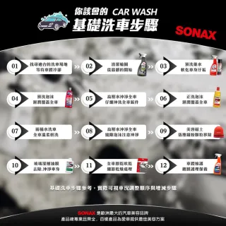 【SONAX】雙效洗車海綿(洗車專用.超人氣洗車海綿)