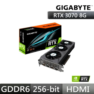 【GIGABYTE 技嘉】GeForce RTX 3070 EAGLE 8G 顯示卡/LHR版本(REV2.0)