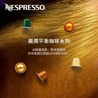 【Nespresso】Nicaragua尼加拉瓜咖啡膠囊_圓潤平衡而甜美(10顆/條;僅適用於Nespresso膠囊咖啡機)