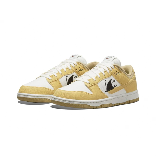 NIKE 耐吉【NIKE 耐吉】Nike Dunk Low Sun Club White Yellow 黃鯊魚 海浪 陽光 DV1681-100