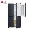 【LG 樂金】630公升敲敲看門中門變頻對開冰箱(GR-QL66MB)