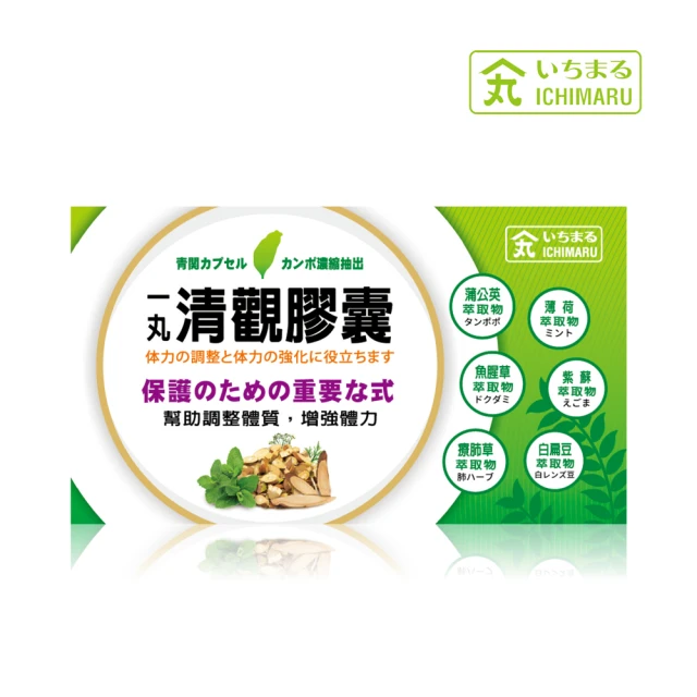 清觀膠囊-清廢護體缺貨必囤組