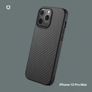 【RhinoShield 犀牛盾】iPhone 13 mini/13/13 Pro/13 Pro Max Solidsuit碳纖維紋路防摔背蓋手機保護殼