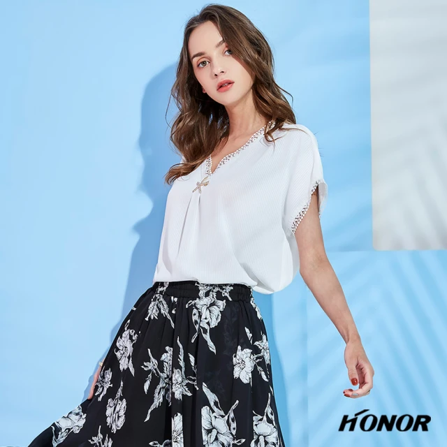 【HONOR 山形屋】渡假風情唯美上衣