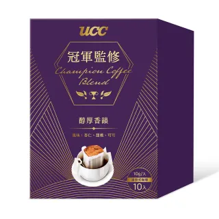 【UCC】冠軍監修綜合風味濾掛咖啡6盒組(10g x10入 共60入)