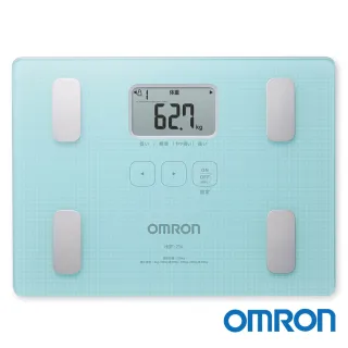 【OMRON 歐姆龍】體重體脂計 HBF-216(藍色)