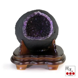 【開運方程式】烏拉圭錢袋子聚寶盆紫水晶洞AGU279(2.2kg 圓形紫晶洞)