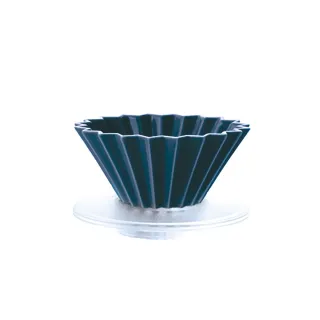 【ORIGAMI】日本 ORIGAMI 摺紙咖啡陶瓷濾杯組S(11色 含杯座)