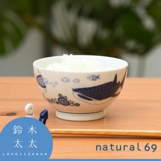 【Natural69】波佐見燒 cocomarine日式飯碗-豆腐鯊(鈴木太太公司貨)