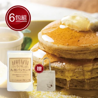 【九州Pancake】七穀原味鬆餅粉6包組 限量加贈聯名帆布包乙個