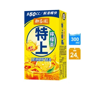 【御茶園】特上檸檬茶-原包裝&航海王授權包裝隨機出貨- 300ml(1箱/24入)