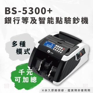 【大當家】BS-5300 台幣/人民幣商用型點驗鈔機(保固14個月)
