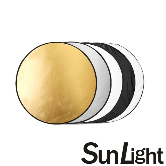 【SunLight】BK-60 60*60cm 圓型 五合一反光板(公司貨)