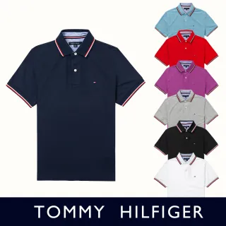 【Tommy Hilfiger】TOMMY 經典百搭爆款短袖POLO衫-多色組合(百搭爆款POLO組 平輸品)