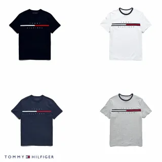 【Tommy Hilfiger】TOMMY 年度爆款經典Logo短袖圖案T恤(雙色可選版型偏大)