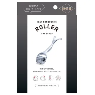 【ALPHAX】日本進口 ROLLER熱傳導紓壓按摩器 一入(滾輪按摩 頭皮按摩 臉部按摩)