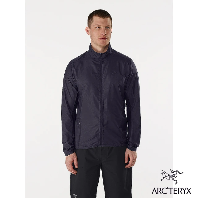 【Arcteryx 始祖鳥】男 Norvan LT 風衣 外套(黑寶石)