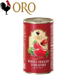 【義大利ORO】去皮整顆番茄(400g)