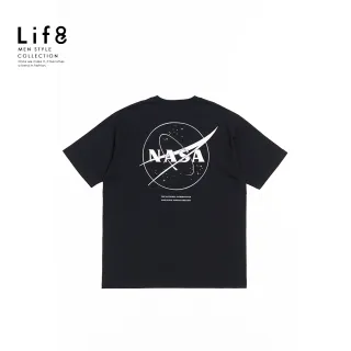 【Life8】ALL WEARS 航空系列 太空視覺 印花短袖上衣(41087)