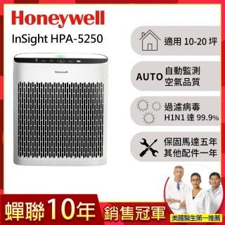 【美國Honeywell】InSightTM 空氣清淨機(HPA5250WTW)