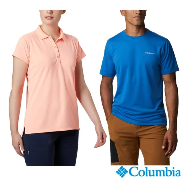 Columbia 哥倫比亞【Columbia 哥倫比亞】男女款- 經典吸濕排汗機能短袖T恤(多款可選)